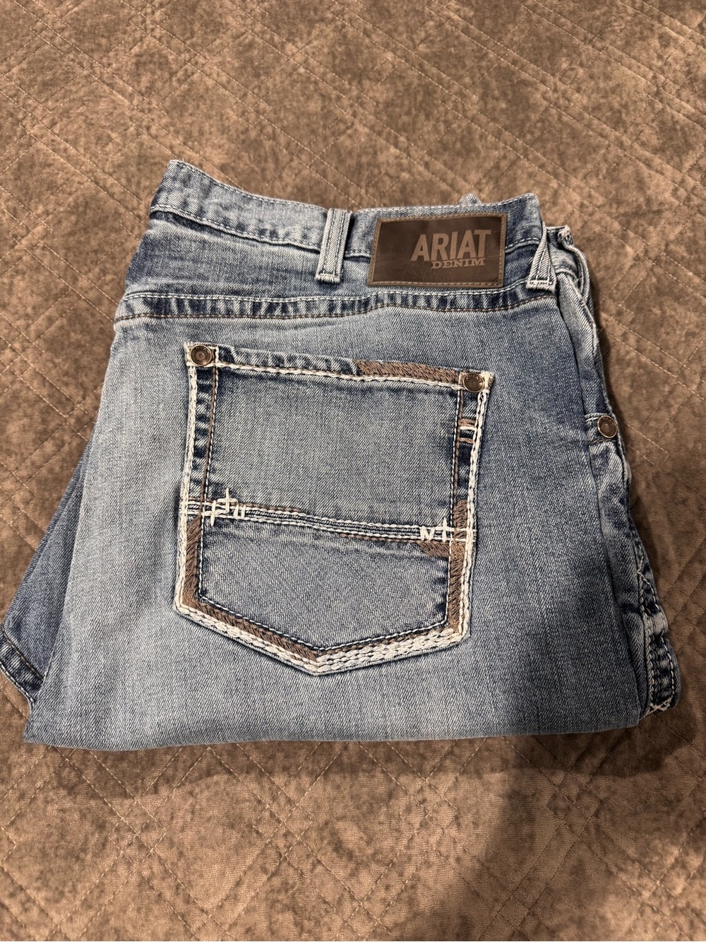 Ariat Women's Light Wash Bootcut Denim Jeans